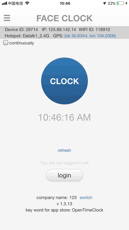 OpenTimeClock screenshot-3