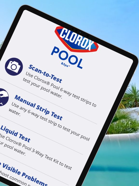 Clorox Pool iPad screenshot 2 - Lifestyle app