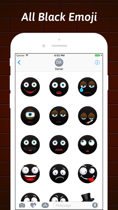 How to cancel & delete All Black Emoji from iphone & ipad 3