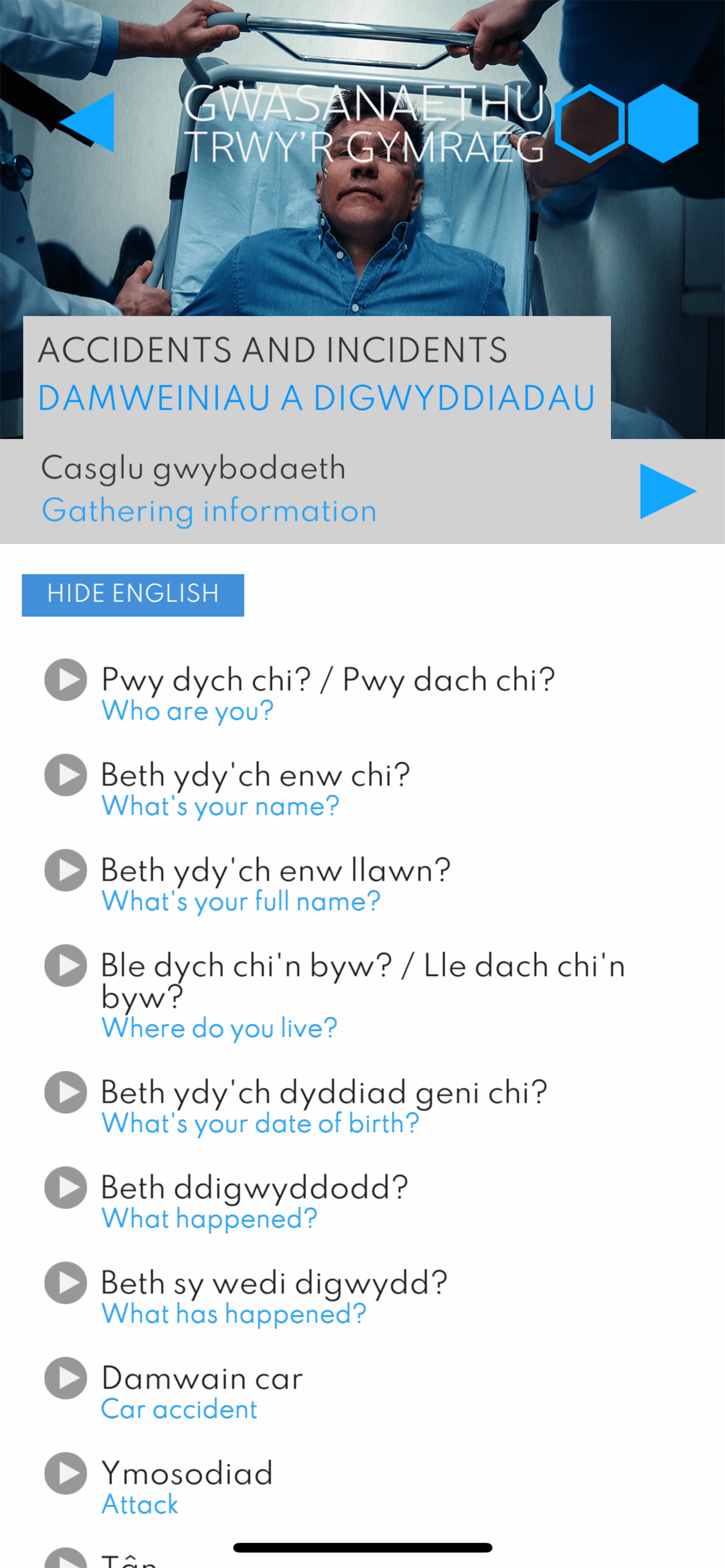 Gwasanaethu Trwy’r Gymraeg