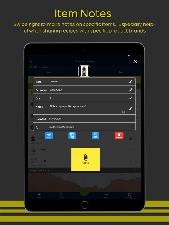 Screenshot #6 pour Listij: share lists & to-do