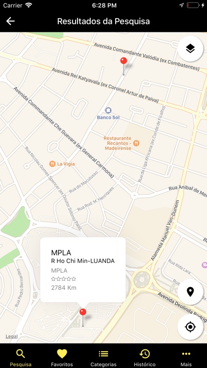 Páginas Douradas de Angola screenshot-3