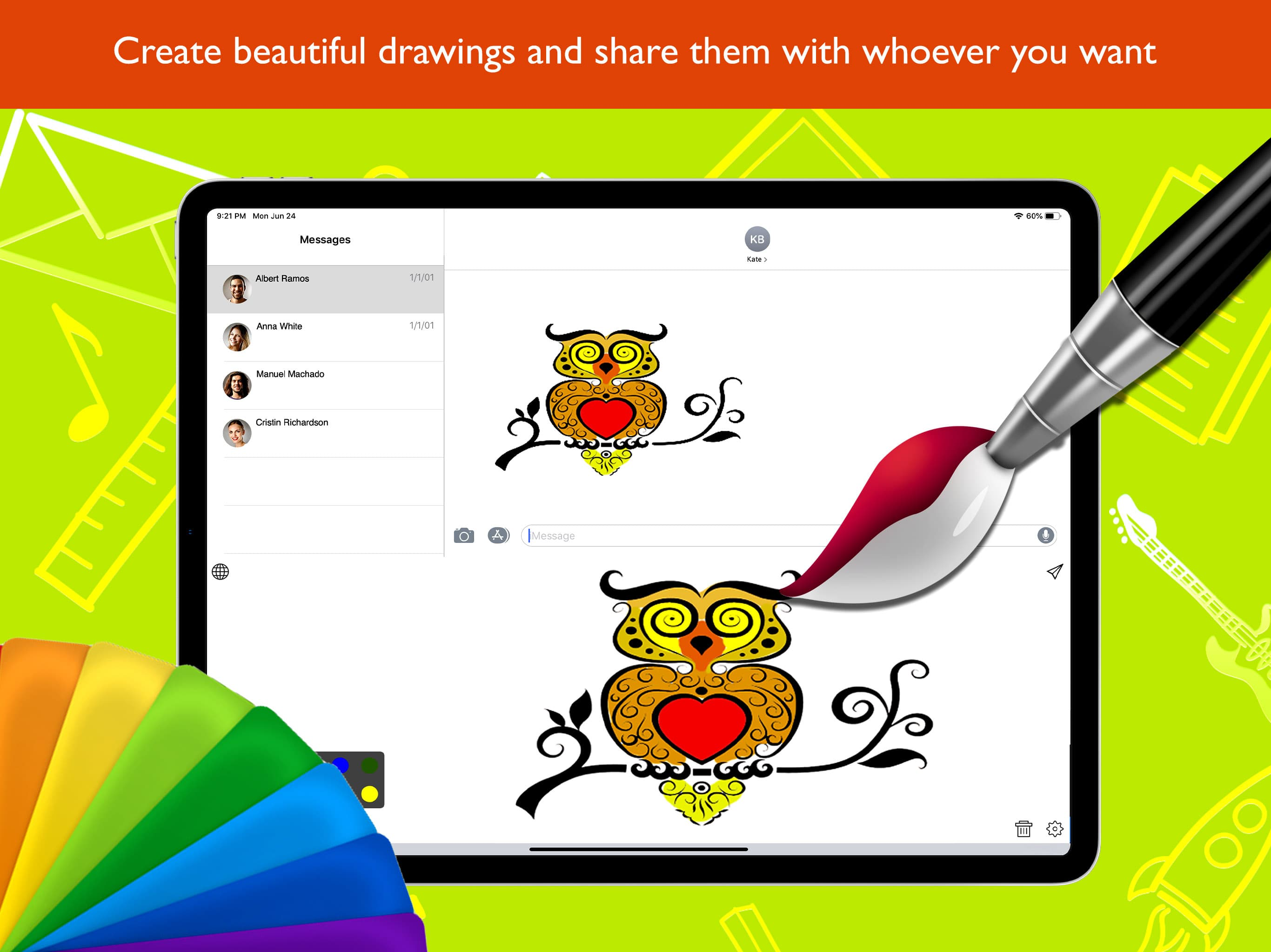 Drawing Keyboard Simple