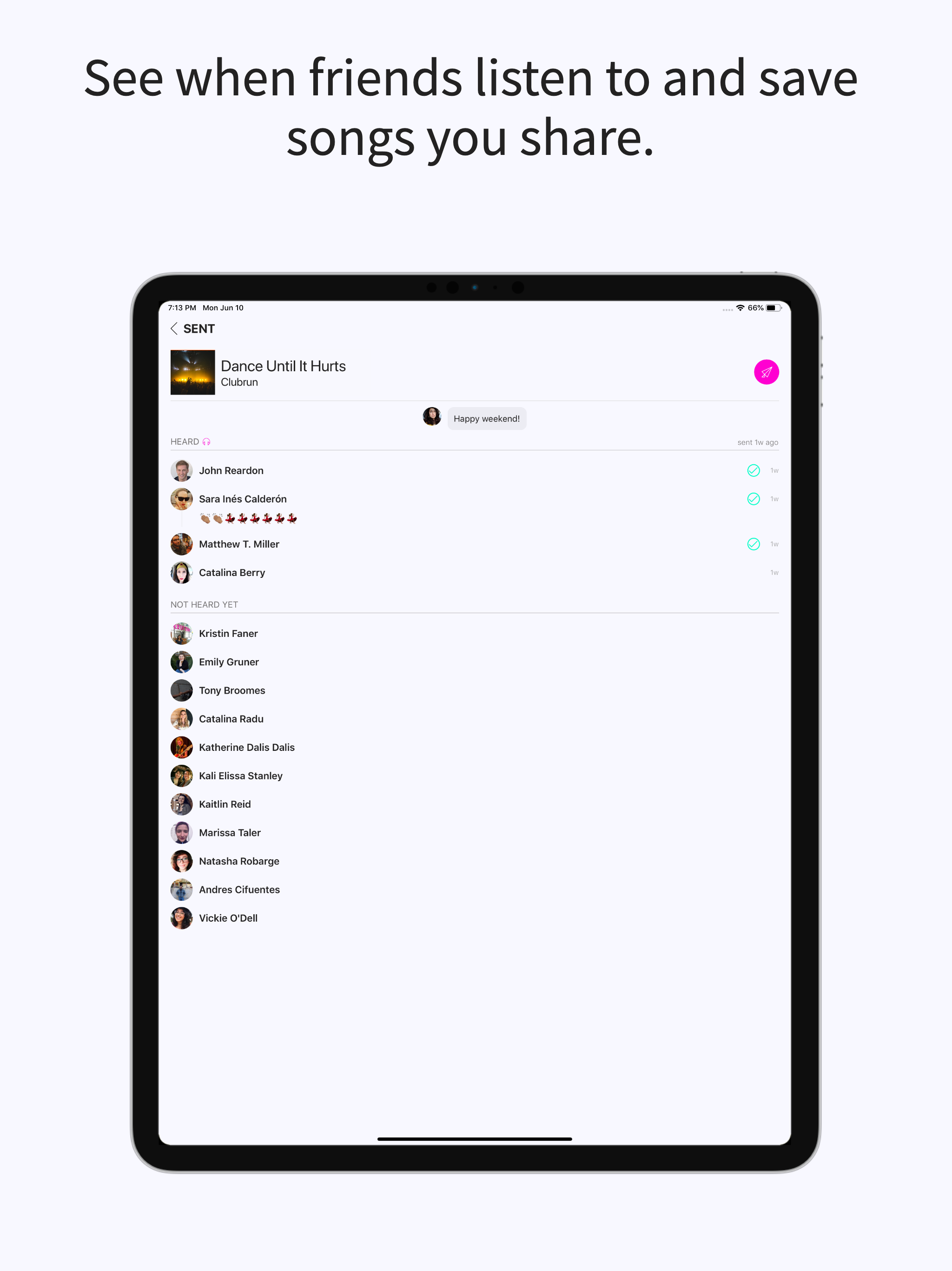 musx: send + receive songs