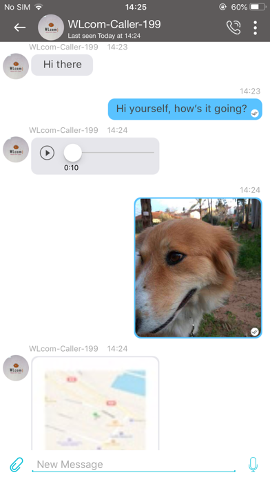 WLcom global calls and texts screenshot 3
