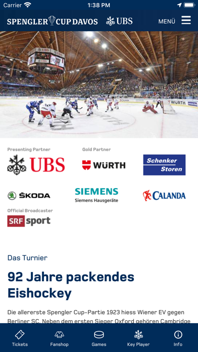 How to cancel & delete Spengler Cup Davos (offiziell) from iphone & ipad 1