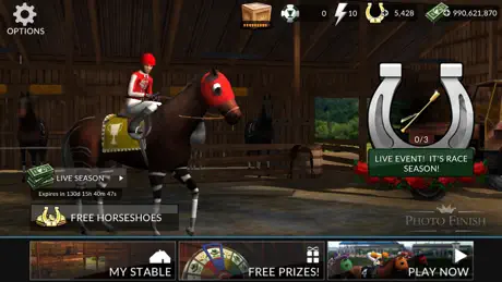 Photo Finish Horse Racing