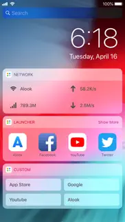 alook widget iphone screenshot 1