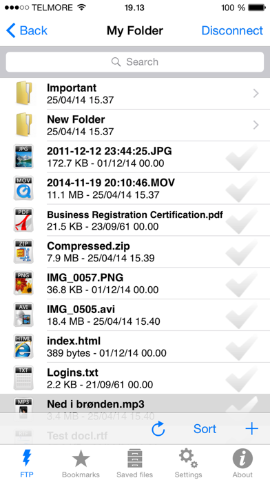 FTP Client Pro Screenshot 1