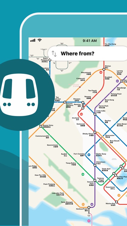 Singapore Metro Map & Planner screenshot-0
