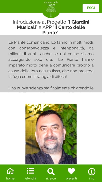 Il Canto delle Piante