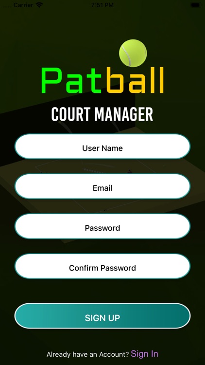 Patball Court Manager