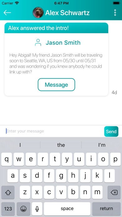 Screenshot 3 of Traveltribe - Friends Globally App