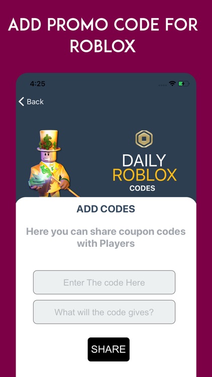 Free Robux Codes For Phone
