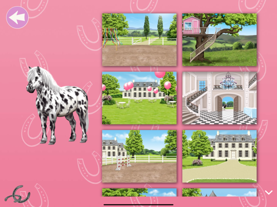 Pony und Reiter Anziehspass iPad screenshot 6 - Games app
