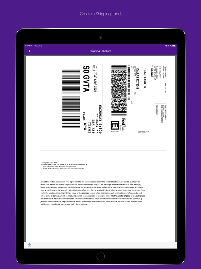 Fedex On The App Store