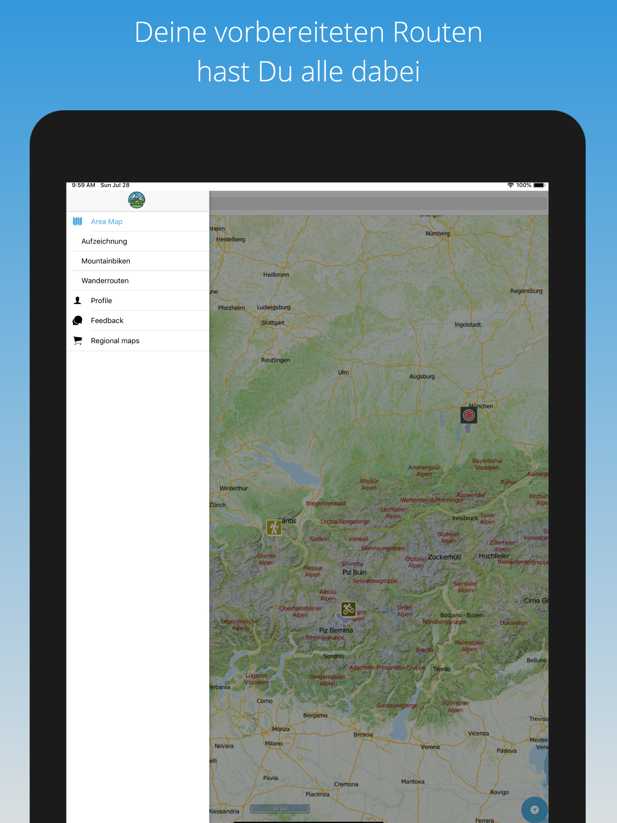 ALPENKARTE screenshot 6