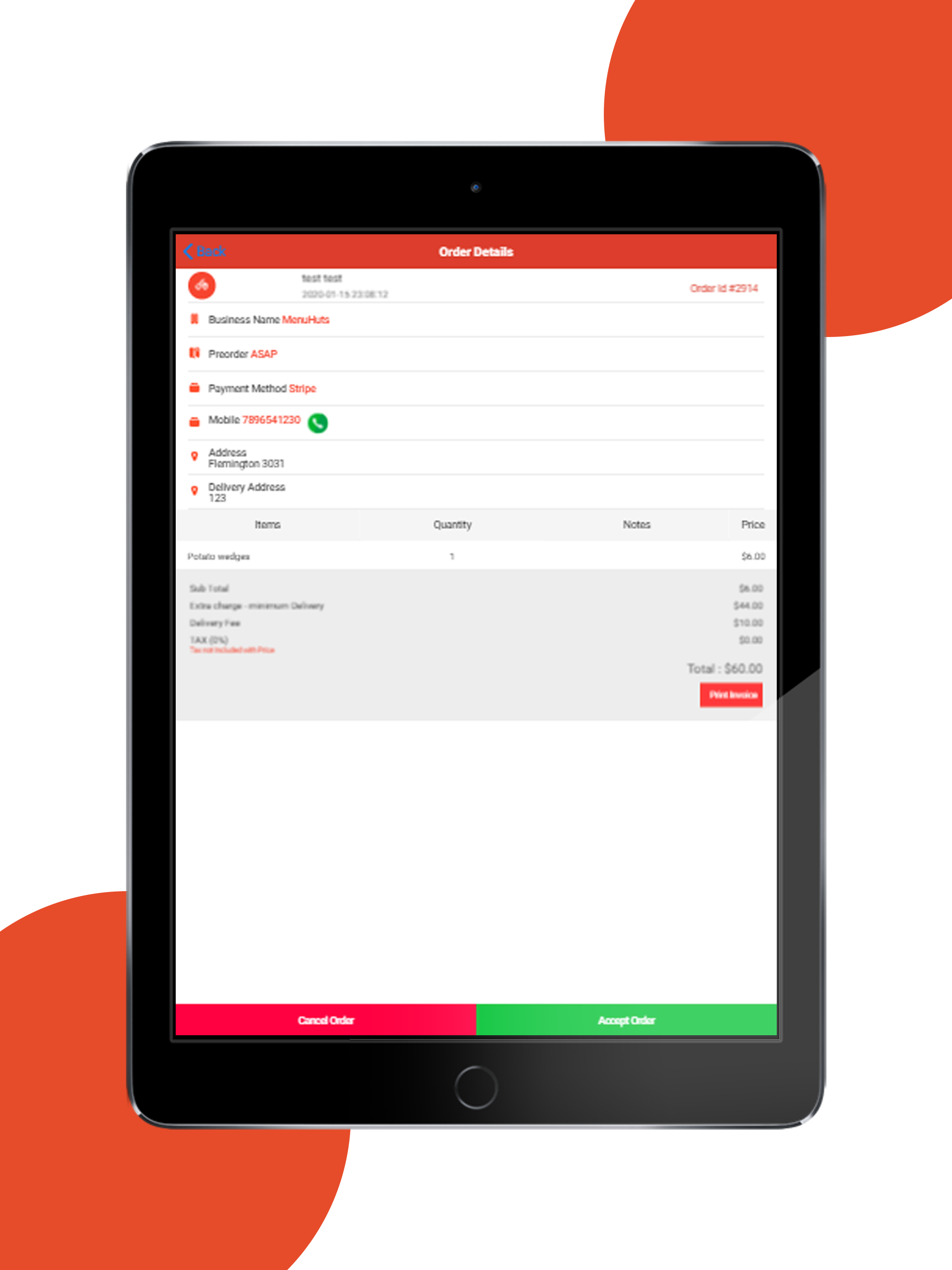 Order Manager screenshot 15