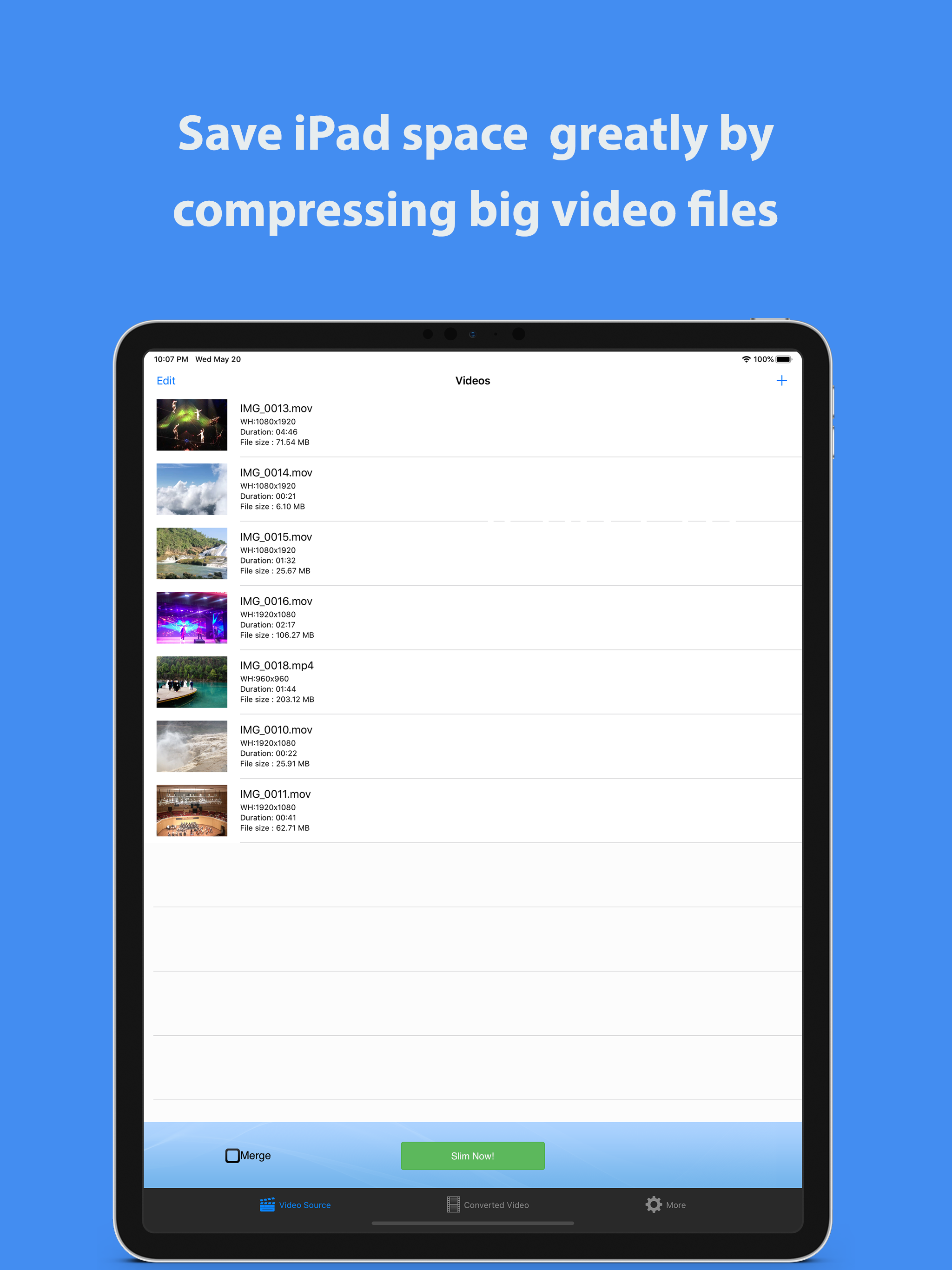 Video Slimmer App