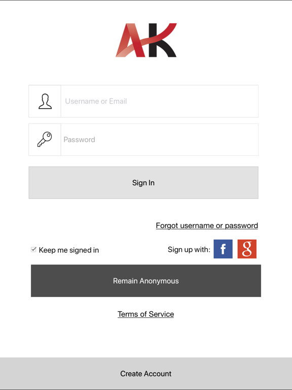 Access Kearney iPad screenshot 1 - Business app