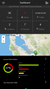 SonicWiFi screenshot