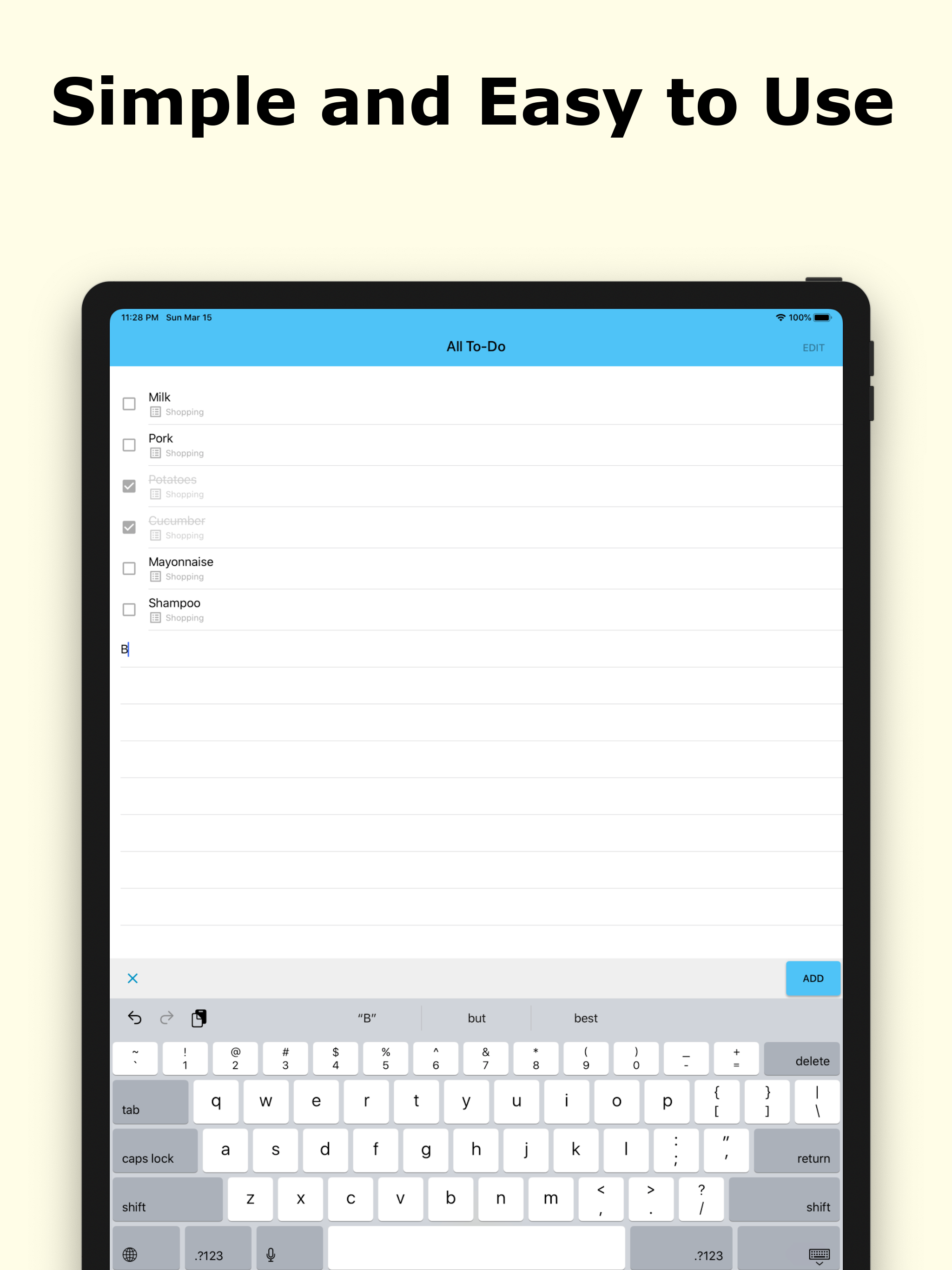 To-Do List - Sorra