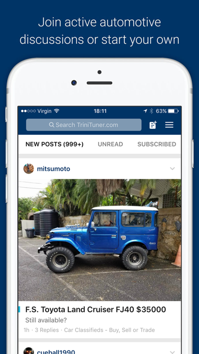 TriniTuner iPhone screenshot 4 - Social Networking app