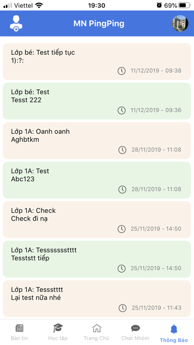 Screenshot #2 pour Ping Edu - Dành cho phụ huynh
