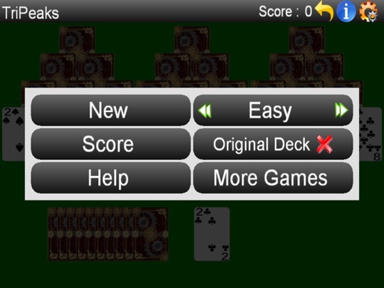 Screenshot #6 pour TriPeaks Solitaire -- Lite