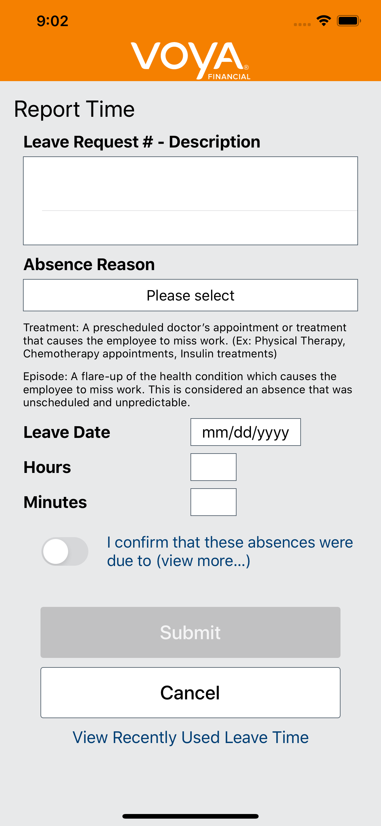 Voya Absence Resources