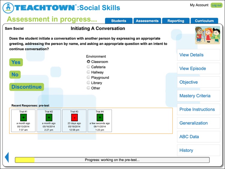 TeachTown Social Skills