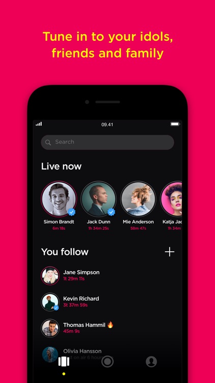 Popout-live social audio app screenshot-3