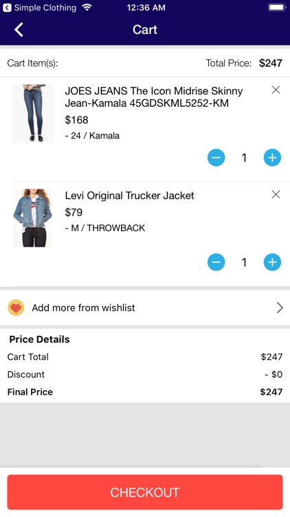 Gil's Clothing & Denim Bar screenshot-4