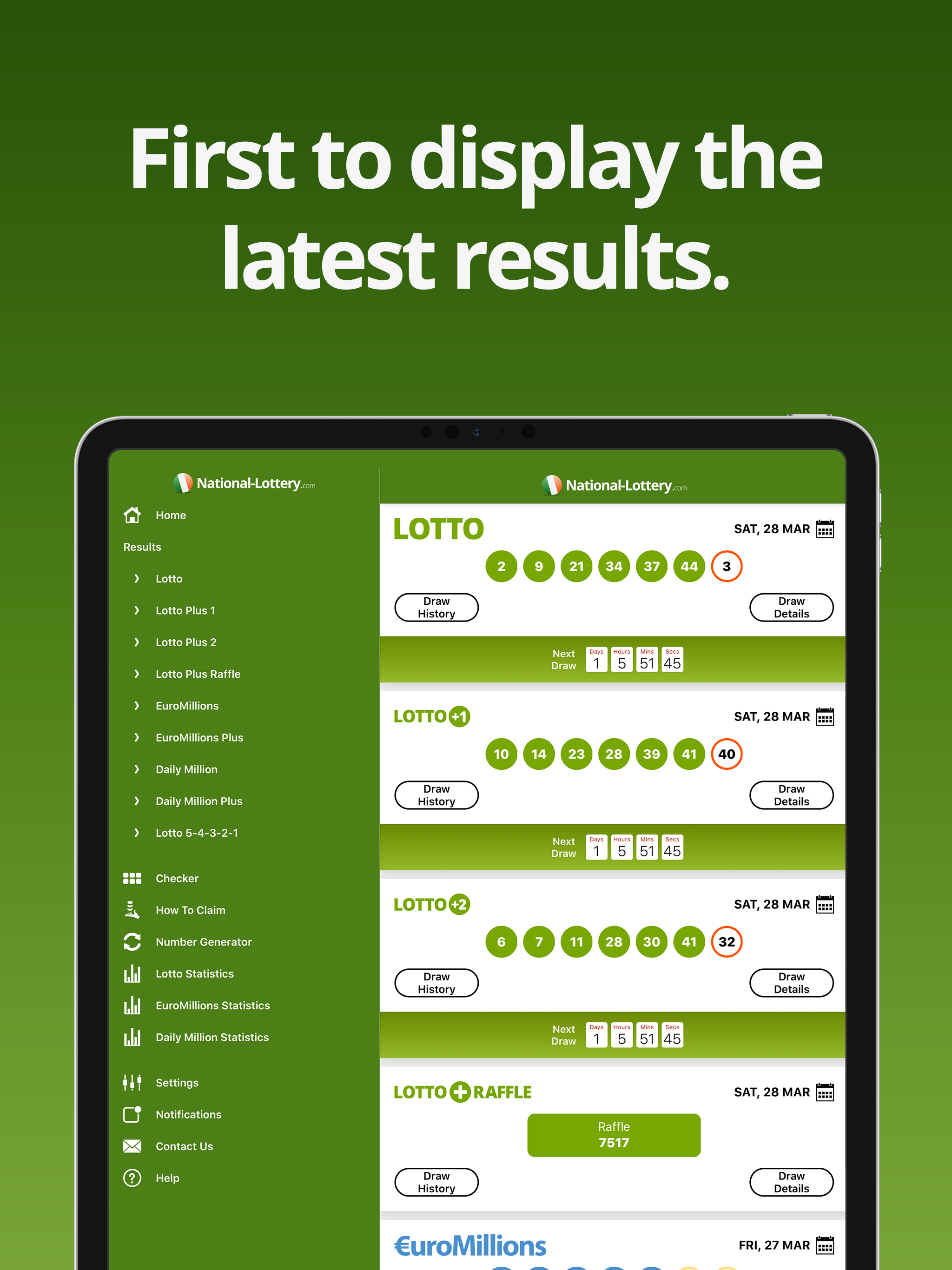 Irish Lottery Results