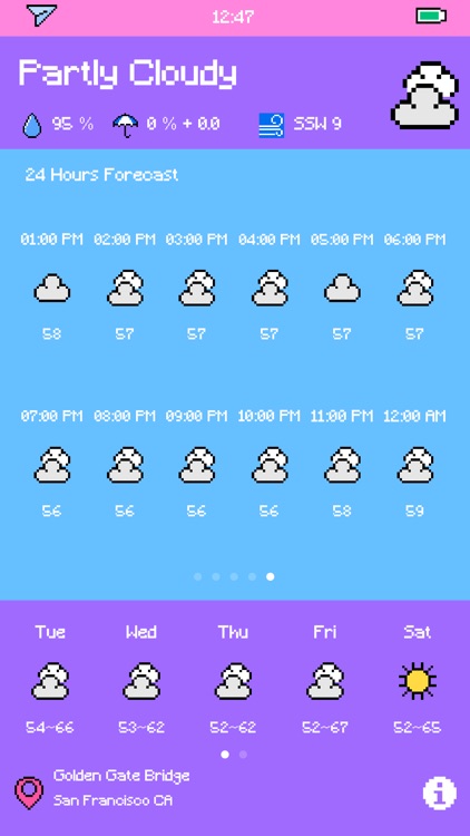 Pixel Weather - Forecast screenshot-8