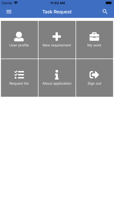Screenshot #1 pour Task Request
