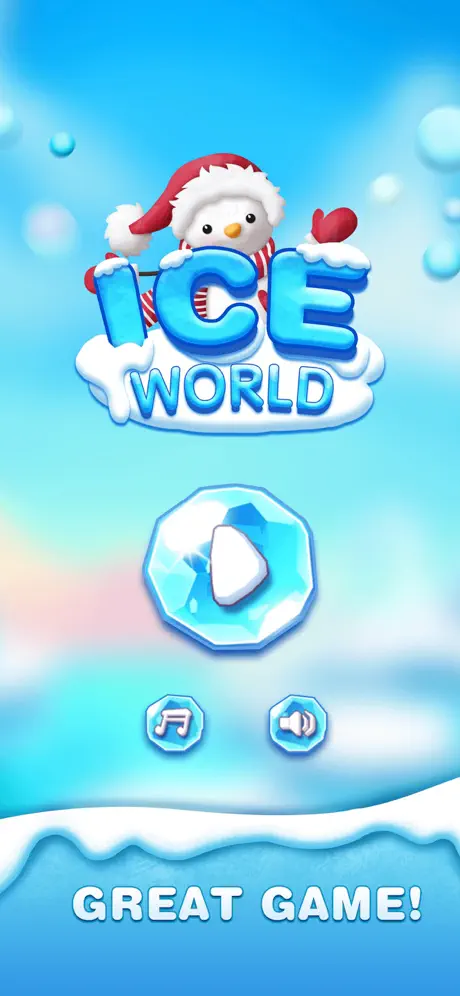 Ice World - Fill Up Cube Blast