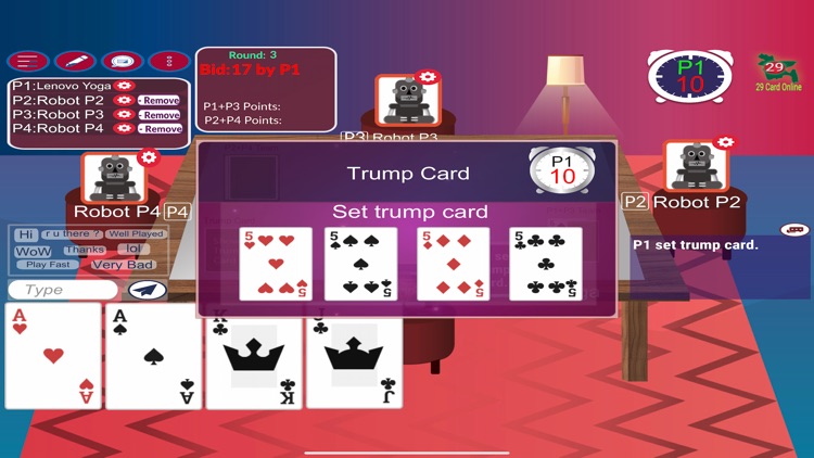 29 Card Online