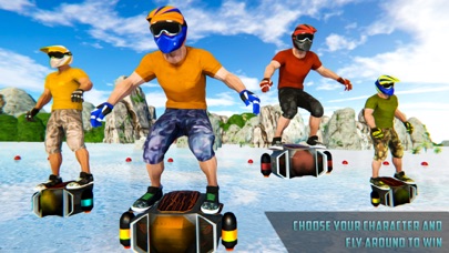 JetPack FlyBoard- Water Race Screenshot