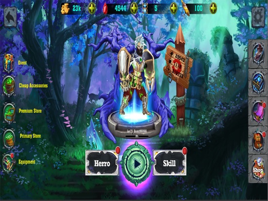 Screenshot #5 pour Hero Legend: Forest Adventure