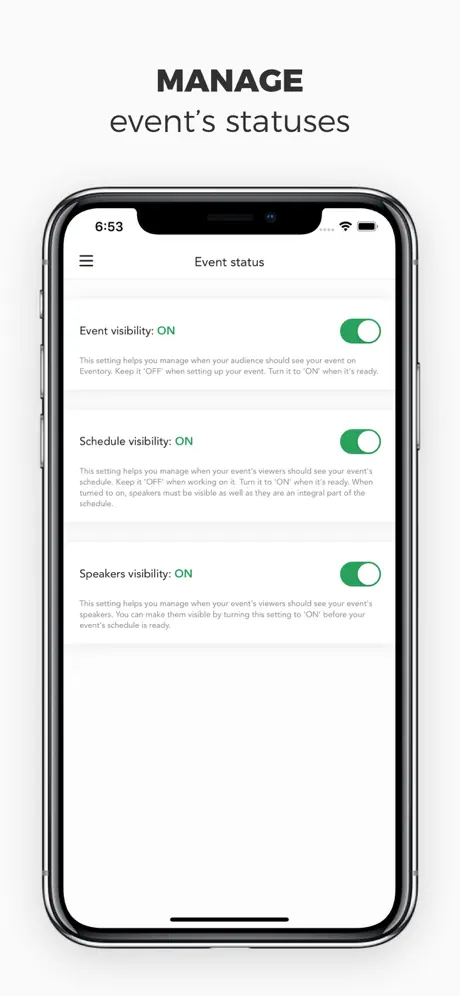 Eventory Operator