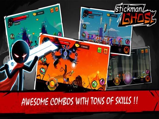 Screenshot #4 pour Stickman Ghost Ninja Warrior