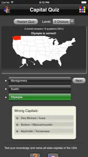 capital quiz iphone screenshot 3