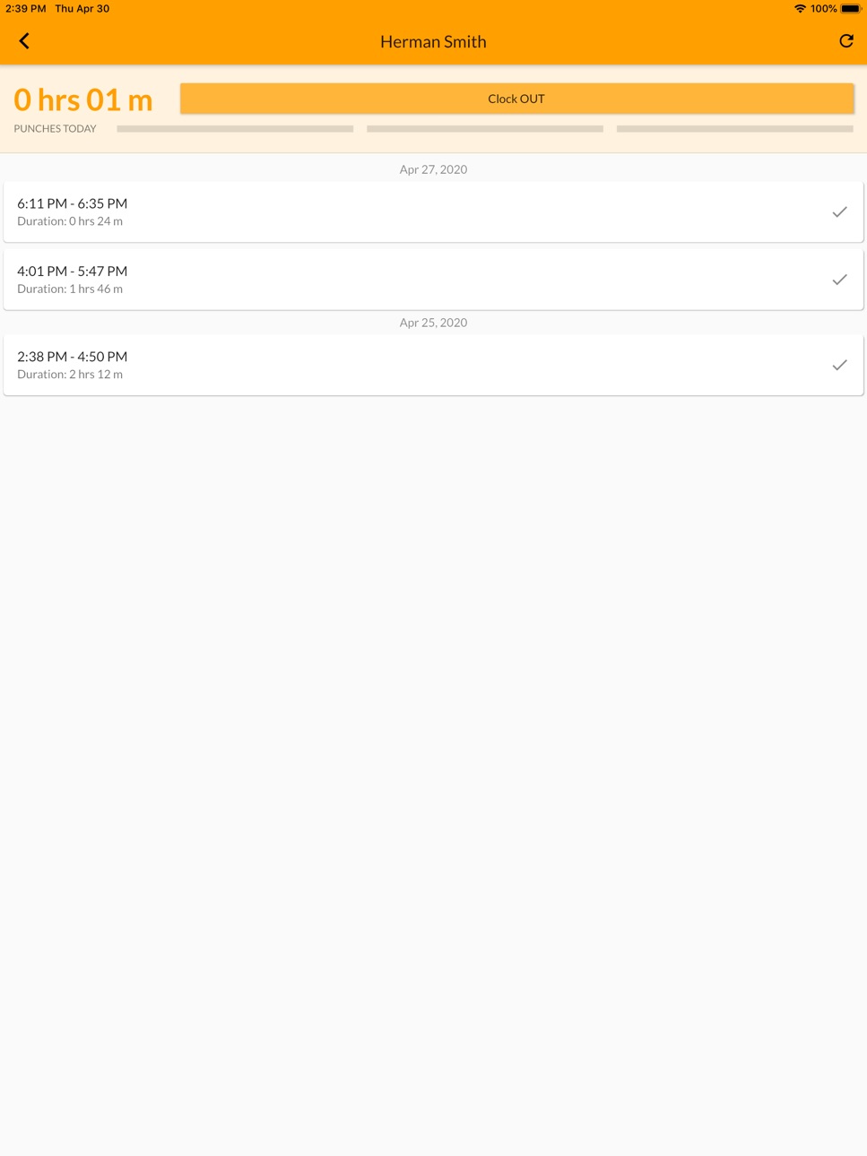 iPad screenshot