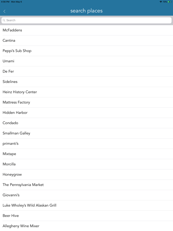 Screenshot #2 for Calypso: Discover Places