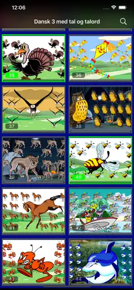 Game screenshot Dansk 3 med tal og talord apk