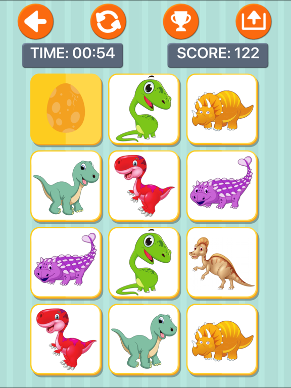 Dinosaur Memory Games for Kidsのおすすめ画像10