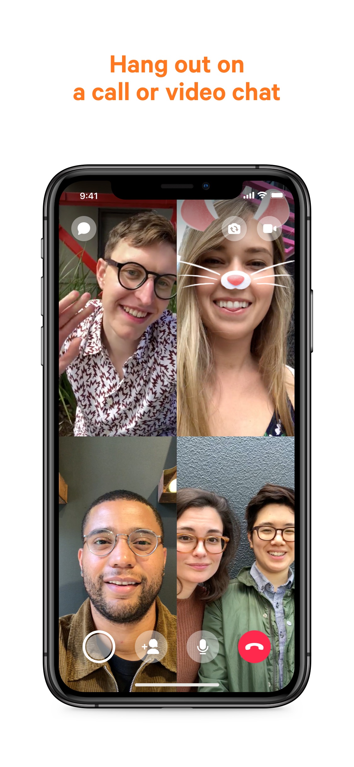 Screenshot do app Messenger