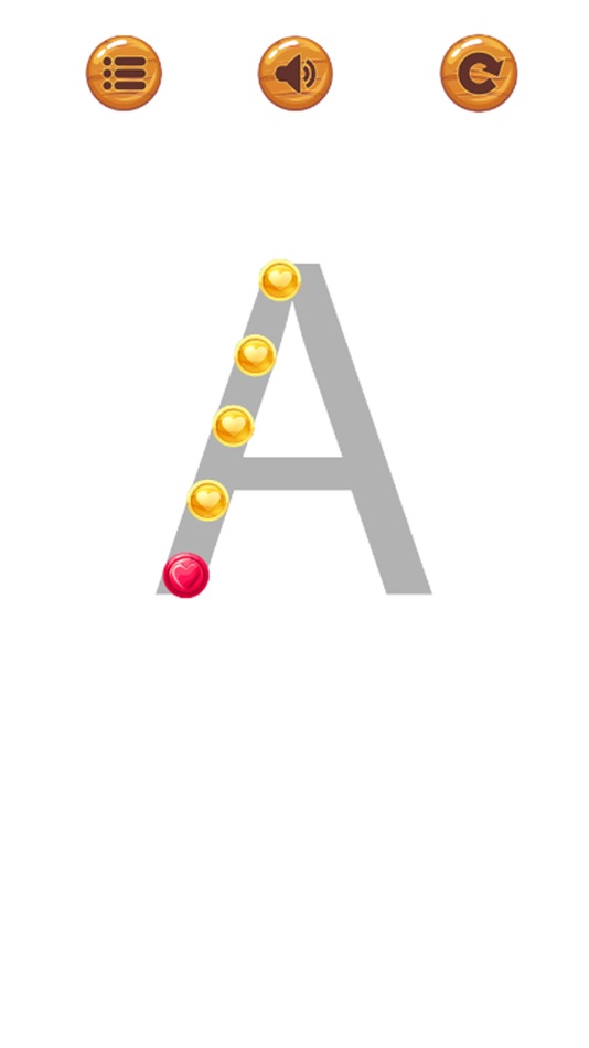 #1. ABC Alphabet Writing with Coin (iOS) By: Nukhit Nonsiri