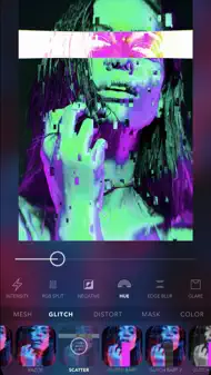Glitch Face AI Filters iphone bilder 3